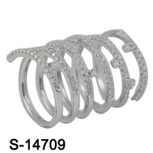 2016 neue Modell Modeschmuck Ring Messing (S-14709)